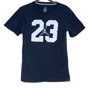 Jordan Black #23 Jumpman Short Sleeve Tee